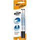 Whiteboard Markers Black BIC Velleda 1721 Thin - Pack of 2