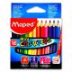 Maped Colourpeps Mini Colouring Pencils Box 12 