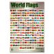 Clever Kidz Wall Chart - World Flags & Capitals 