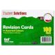Student Solutions Revision Cards 6X4 Assorted Colours 100Pk