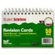 Student Solutions Spiral Bound Revision Cards 5X3 50Pk Colour
