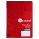Ormond A4 120pg  Maths Copy Book 7mm Durable Cover Pack of 5