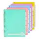Pastel A4 5 Subject Wiro Notebook 200pg